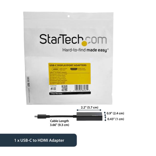 Startech USB-C TO HDMI ADAPTER