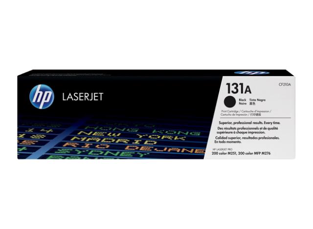 HP Color LJ 131A black toner