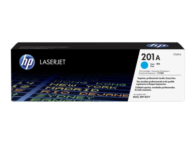 HP 201A cyan LaserJet toner