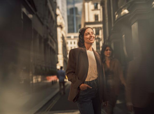 Jabra Evolve3 85 MS Teams stereo USB-C án hleðslustands - Svart