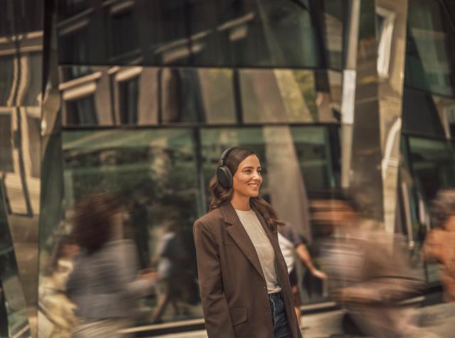 Jabra Evolve3 85 MS Teams stereo USB-C án hleðslustands - Svart