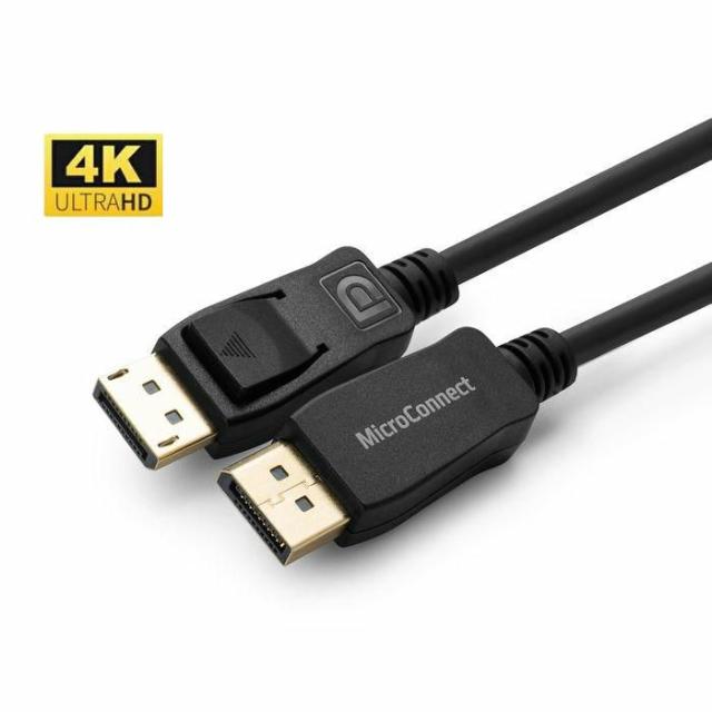 MicroConnect 4K DisplayPort 1.2 Cable, 2m