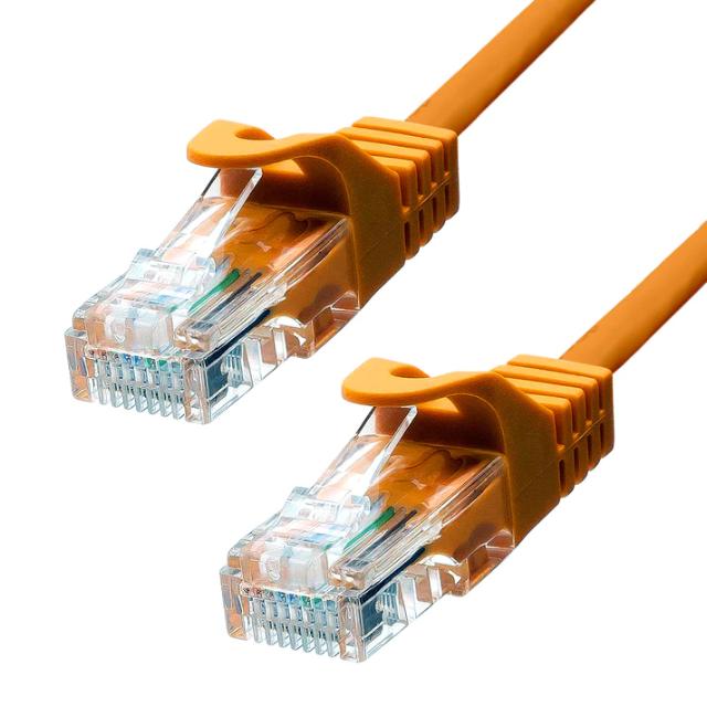 PX Netsnúra Cat5e RJ-45 appelsínugul 50cm