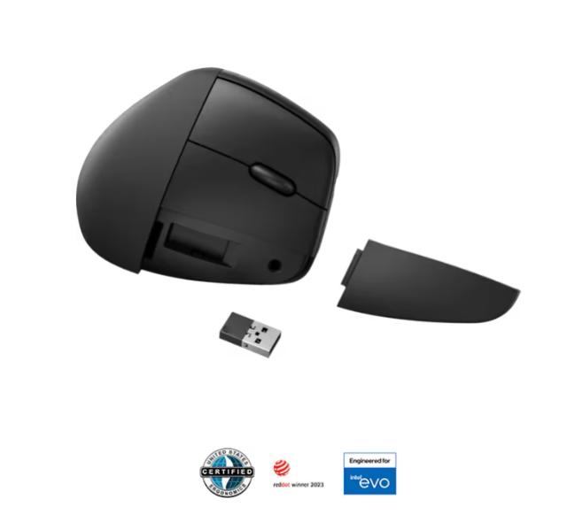 HP 925 Ergonomic Vertical Wireless Mouse