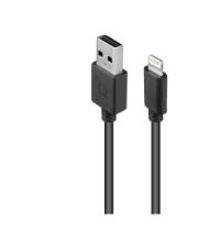 Kapall Lightning í USB-A 1metri svartur