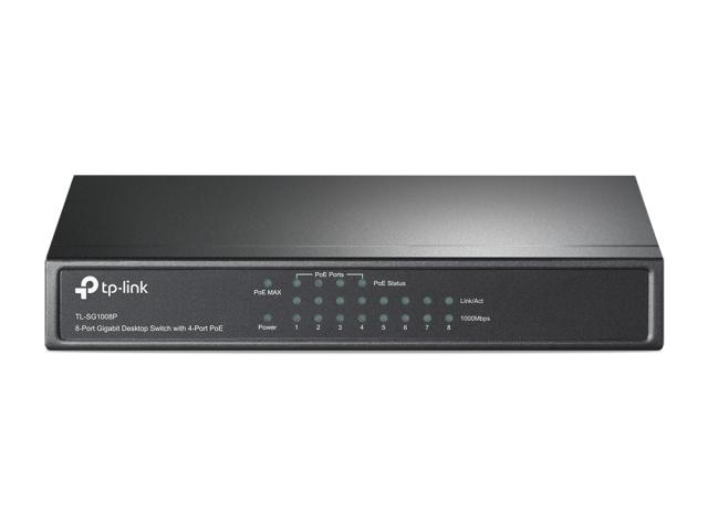 TP-LINK 8port PoE Gig Switch