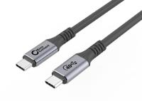 MicroConnect USB-C to USB-C 1.2m, 100W, 40Gbps, USB4 Gen 3x2