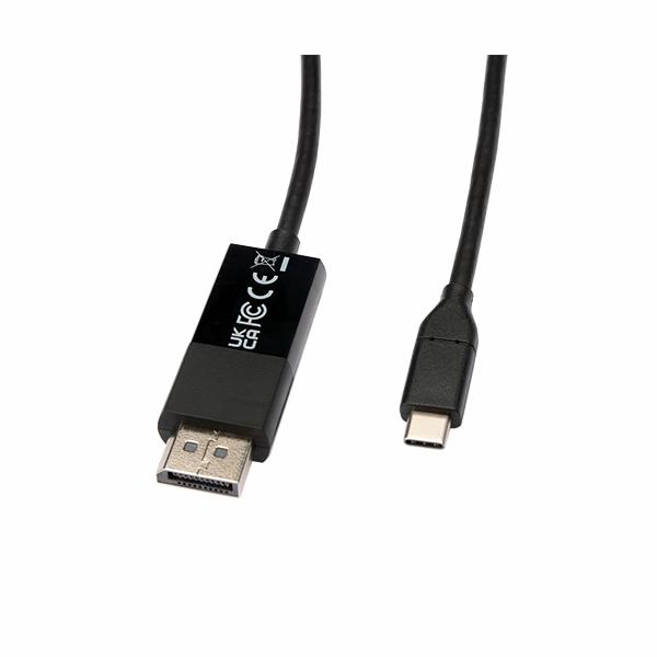 V7 USB-C to DisplayPort 2m