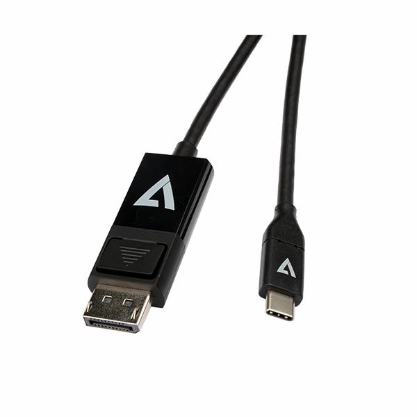 V7 USB-C to DisplayPort 2m