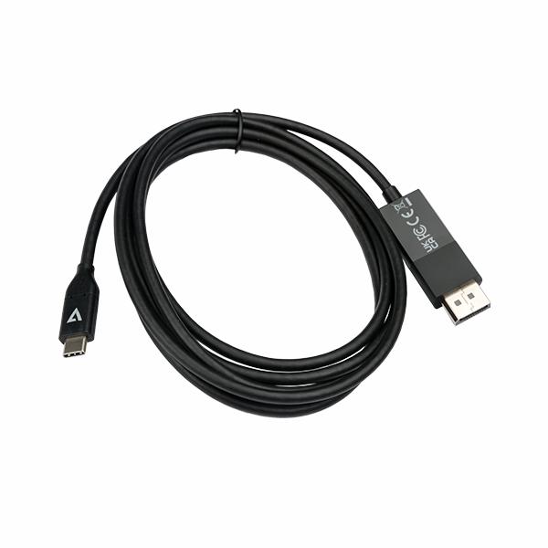 V7 USB-C to DisplayPort 2m