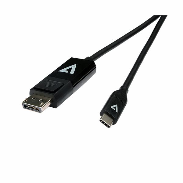 V7 USB-C to DisplayPort 1m