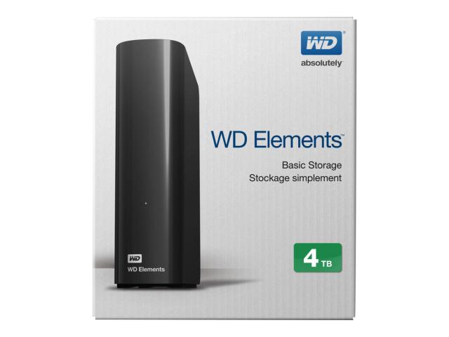 WD Elements Desktop 4TB USB3