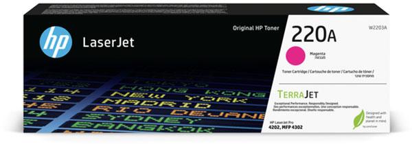220A Magenta Original LaserJet Toner Cartridge 1,8k