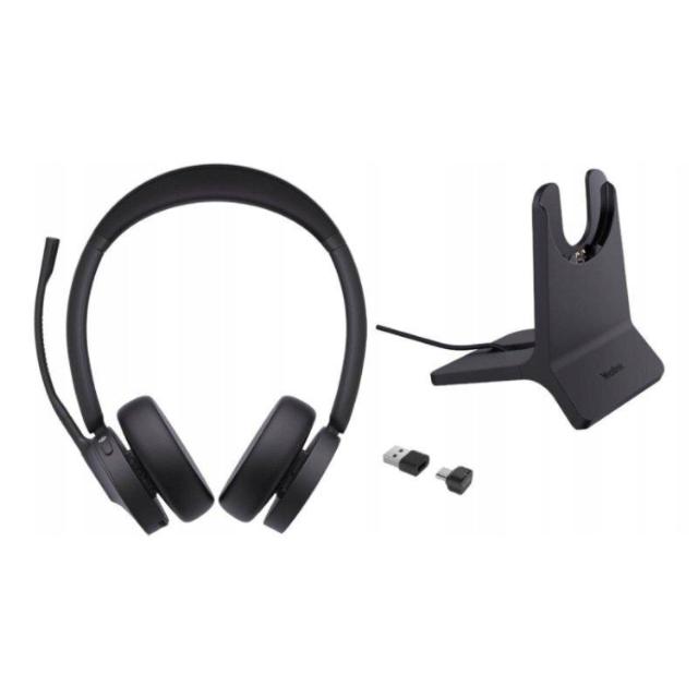 Yealink BH70 UC þráðlaus höfuðtól (USB A/C) mono m/hleðslustandi