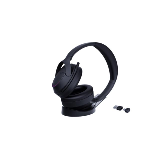 Yealink BH78 þráðlaus ANC heyrnartól stereo með hleðslustands USB A/C