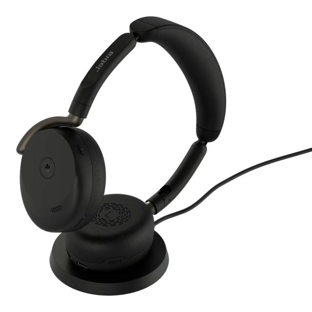 Jabra Evolve3 65 Flex MS stereo USB-C þráðlaust heyrnartól með hleðslustand