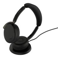 Jabra Evolve3 65 Flex UC stereo USB-C þráðlaust heyrnartól með hleðslustand