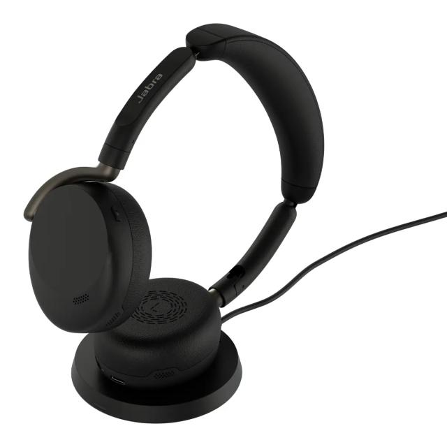 Jabra Evolve3 65 Flex UC stereo USB-C þráðlaust heyrnartól með hleðslustand