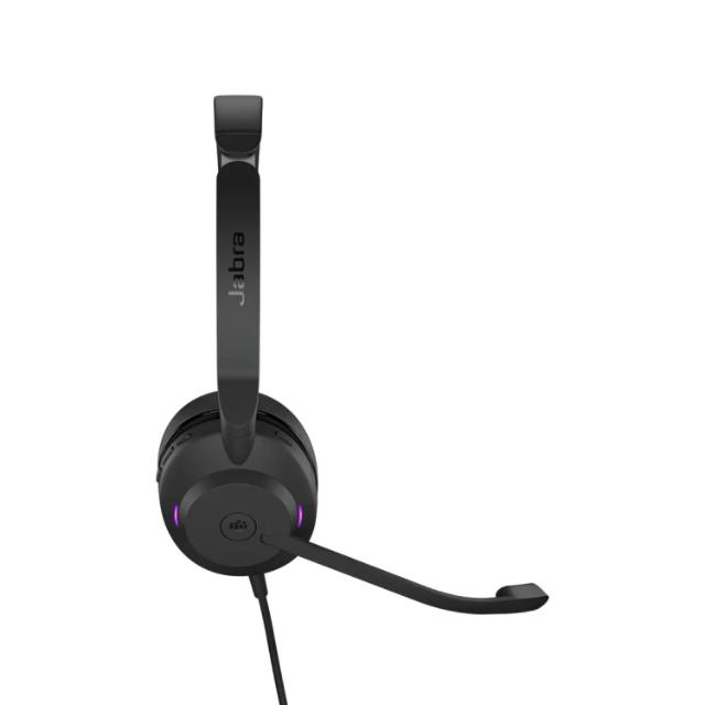 Jabra Evolve2 30 SE MS Teams Stereo heyrnartól  USB-A/C