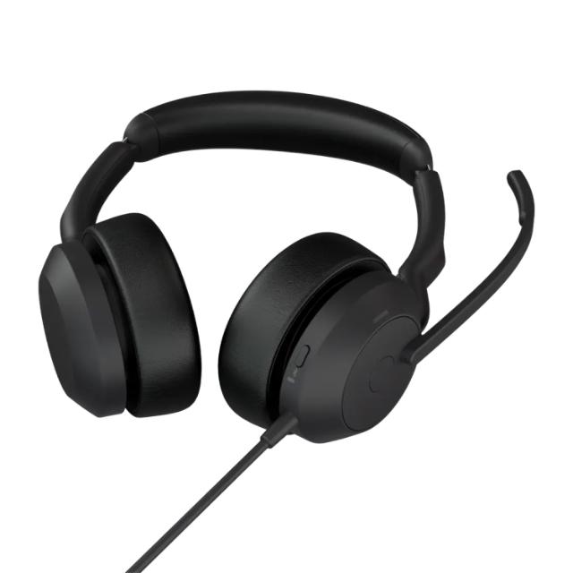 Jabra Evolve2 50 UC heyrnartól stereo ANC USB-A/C 