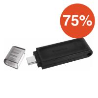 256GB USB-C 3.2 Minnislykill 70