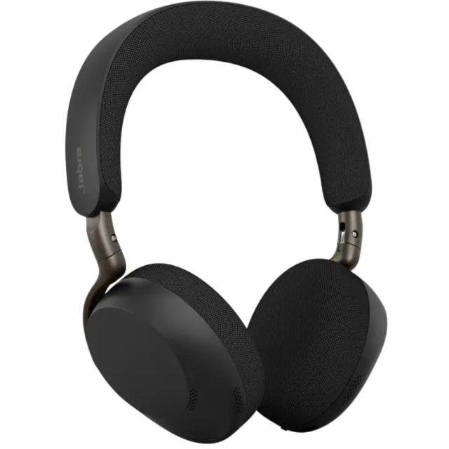 Jabra Evolve3 75 MS Teams stereo USB-C með hleðslustand - Svart