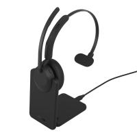 Jabra Evolve3 45 UC mono USB-C með hleðslustand