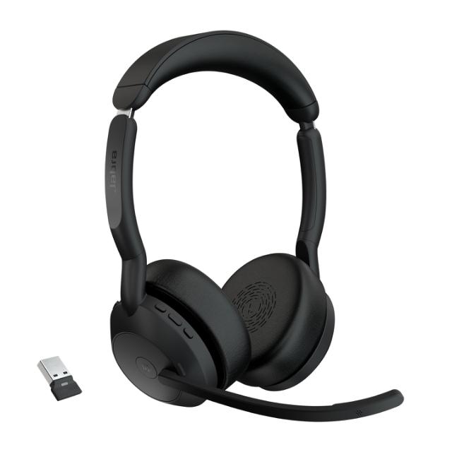 Jabra Evolve2 55 MS Stereo USB-A án hleðslustands