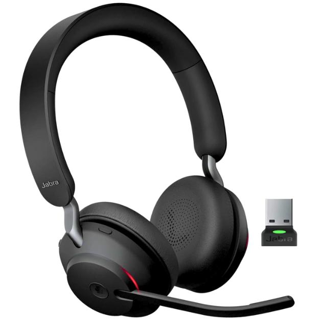 Jabra Evolve2 65 MS stereo USB-A án hleðslustands