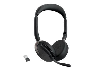 Jabra Evolve2 65 Flex UC stereo USB-A án hleðslustands