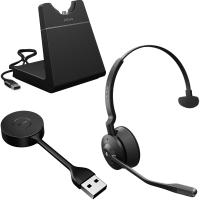 Jabra Engage 55 Mono USB-A UC með hleðslustand