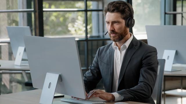 Yealink WH64 DECT Mono Teams þráðlaus heyrnartól