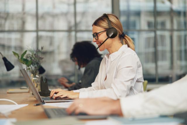 Yealink WH64 DECT Mono Teams þráðlaus heyrnartól