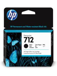 HP 712 80-ml Black Ink Cartrid