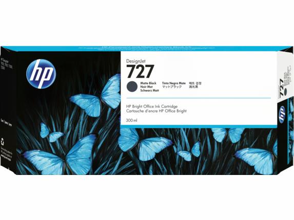 HP 727 300-ml Matte Black