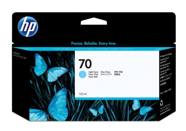 HP 70 130ml L-Cyan Z5200