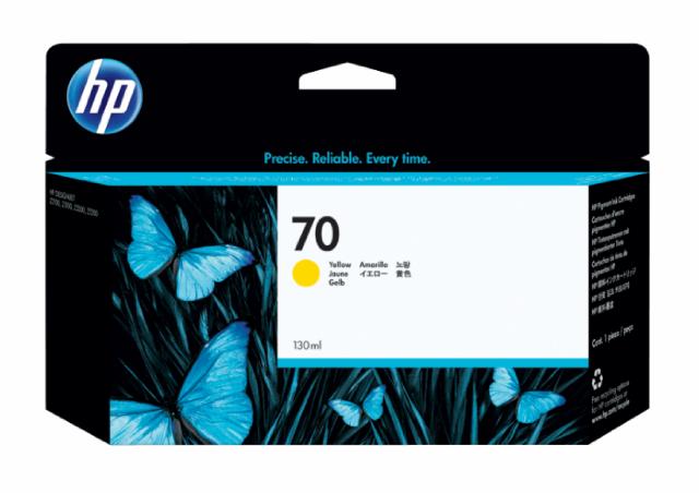 HP 70 130ml Yellow Z5200