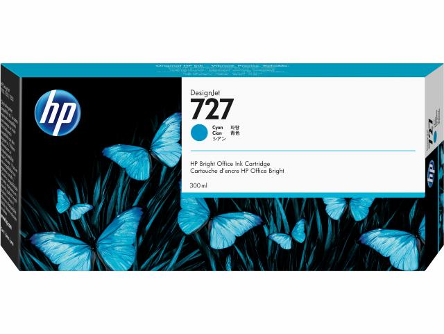 HP 727 300-ml Cyan Designjet