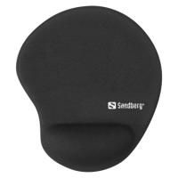 Sandberg músamotta m/stuðningi, svört.