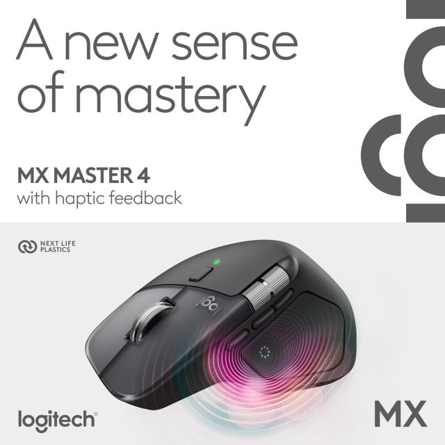 Mús Logitech Wireless MX Master 4 GRAPHITE