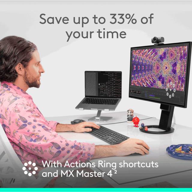 Mús Logitech Wireless MX Master 4 GRAPHITE