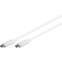 Cable 2 m, White, USB-C