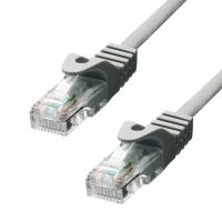 Microconnect Netsnúra Cat5e RJ-45 grá 0,25m