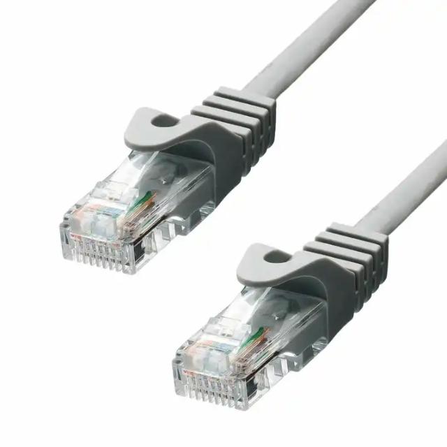 Microconnect Netsnúra Cat5e RJ-45 grá 0,25m