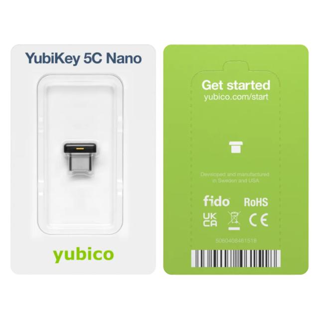 Yubico YubiKey 5C Nano USB-C