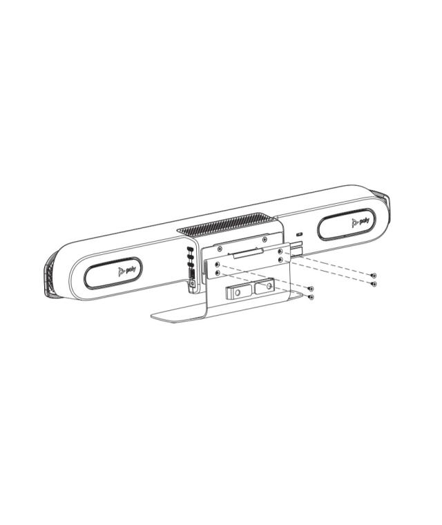 POLY Studio X50 borðstandur