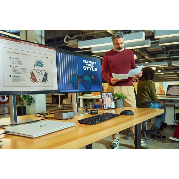 HP 725 endurhlaðanlegt þráðlaust lyklaborð og mús